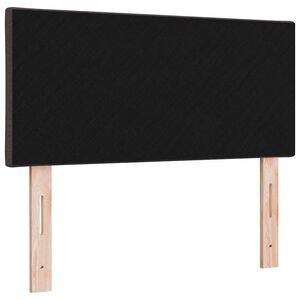 vidaXL Tăblie cap cu headboard Maro închis 100 cm Piele artificială