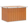 vidaXL Cutie de depozitare exterioară lemn 109 x 67 x 65 cm