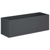 vidaXL Vază pentru Grădină Antracit 60 x 20 x 20 cm