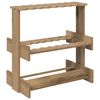 vidaXL Suport pentru tacuri de biliard Lemn prelucrat 60 x 35 x 60 cm