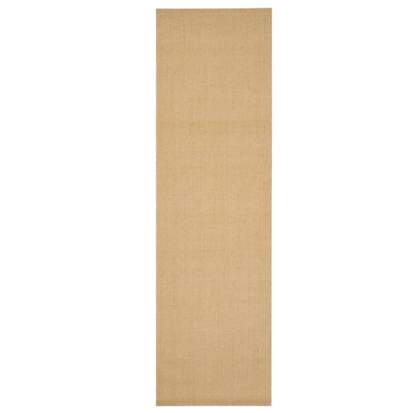 vidaXL Covor din sisal, natural, 100x350 cm