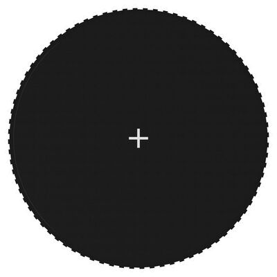 vidaXL Podea din pânză pentru trambulină rotundă de 4,27 m, negru