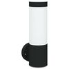 vidaXL Lumină de perete pentru exterior Negru 12 x 8,5 x 27 cm
