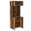 vidaXL Dulap de depozitare Lemn Vechi 80 x 42,5 x 225 cm