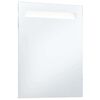 vidaXL Oglindă cu LED de perete de baie, 60 x 80 cm