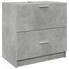 vidaXL Dulap de chiuvetă, gri beton, 59x37x59 cm, lemn prelucrat