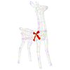 vidaXL Cerb de Crăciun 3D LOVIISA 110 LED-uri Multicolor
