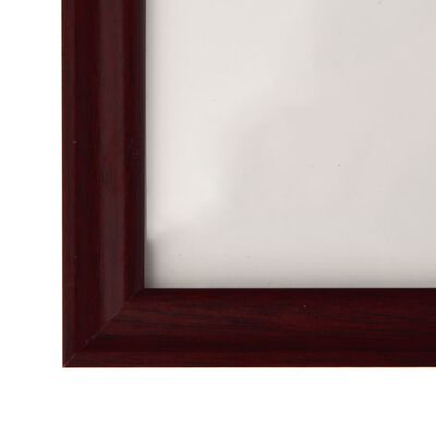 vidaXL Rame foto colaj de perete/masă 10 buc. roșu închis 18x24 cm