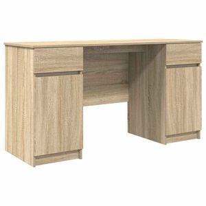 vidaXL Birou Stejar sonoma Lemn prelucrat 140 x 49 x 76 cm