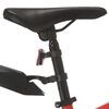 vidaXL Bicicletă montană cu 21 viteze, roată 26 inci, 36 cm, roșu