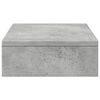 vidaXL Suport de monitor, gri beton, 50x27x10 cm, lemn prelucrat
