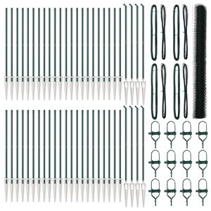 vidaXL St&acirc;lp de gard. Verde