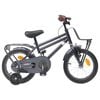 vidaXL Bicicletă pentru Copii 14 Inci pentru 3-5 ani Gri &icirc;nchis