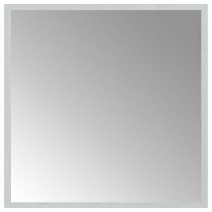 vidaXL Oglindă de baie cu LED Transparent 50 x 50 cm sticlă securizată