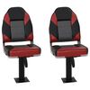 vidaXL Set cu scaun pentru barcă, pliabil, 4 piese, spătar &icirc;nalt