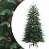 vidaXL Brad de Crăciun artificial cu ramuri articulare 120 cm oțel
