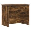 vidaXL Sertar de depozitare Stejar fumuriu 60 x 40 x 50 cm