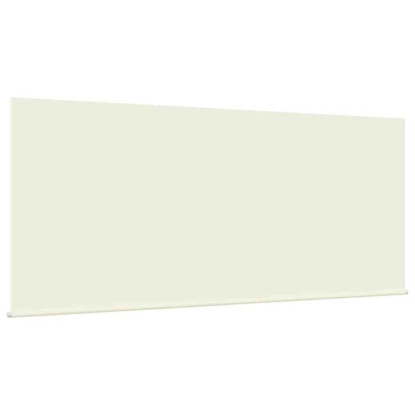 vidaXL Cortina Retractabilă Crem 300 x 250 cm Poliester și Aluminiu