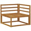 vidaXL Set de canapele de exterior 5 pcs natural Lemn Solid de Acacia