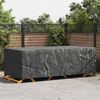 vidaXL Husă pentru mobilă Simplu Negru 300 x 140 x 90 cm 210D
