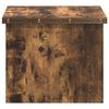vidaXL Masă de cafea Stejar fumuriu 55 x 54,5 x 45 cm Lemn compozit