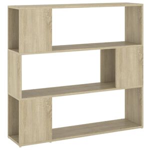 vidaXL Bibliotecă/Separator cameră, stejar sonoma, 100x24x94 cm