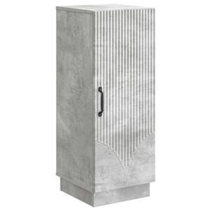vidaXL Bufet Gri Beton 33 x 34,5 x 87 cm Lemn prelucrat