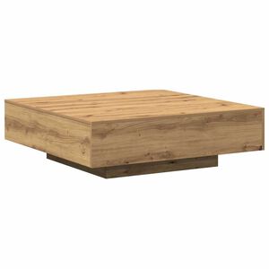 vidaXL Masă de cafea Stejar Artizanal 100 x 100 x 31 cm