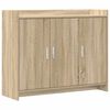 vidaXL Bufet Stejar Sonoma 98,5 x 33 x 80 cm Lemn prelucrat