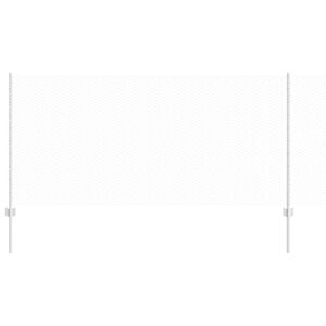 vidaXL Gard cu St&acirc;lp Argintiu