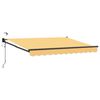 vidaXL Cort electric retractabil Nisipiu 100% Poliester și Aluminiu