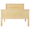 vidaXL Cadru de pat cu 2 sertare, 100x200 cm, lemn masiv de pin