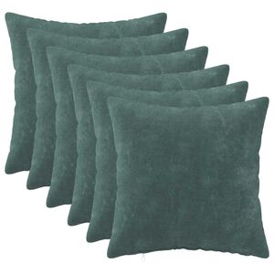 vidaXL Husă pentru pernă 6 buc. HEERLEN Albastru Mării 30 x 30 cm