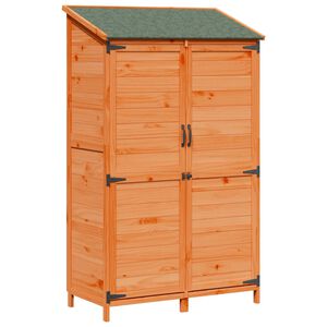 vidaXL Sălaș de grădină Maro 106,5 x 56 x 176 cm Lemn prelucrat