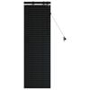 vidaXL Jaluzea venetiană Negru 45 x 130 cm 35 mm