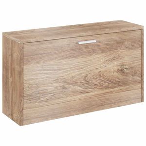 vidaXL Banchetă de stocare pantofi, 80x24x45 cm, culoarea stejarului