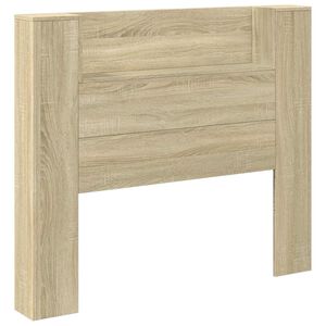 vidaXL Cadran cu LED Stejar Sonoma Lemn prelucrat