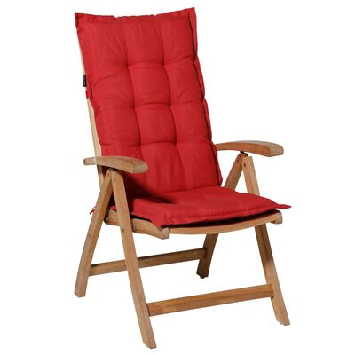 Madison Pernă de scaun spătar înalt Panama, roșu cărămiziu, 123x50 cm