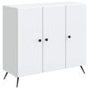 vidaXL Bufet Alb 89 x 34,5 x 80 cm Lemn prelucrat
