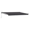 vidaXL Cort electric retractabil Antracit 4,5 &times; 3,5 m