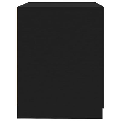 vidaXL Dulap mașină de spălat, negru, 71x71,5x91,5 cm