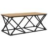 vidaXL Masă de cafea Stejar Artizanal 100 x 49 x 40 cm Lemn prelucrat