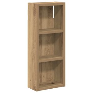 vidaXL Dulap de perete pentru baie Stejar Artizanal 20 x 10 x 50 cm