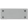 vidaXL Tablă magnetică de perete, alb, 50x20 cm, sticlă securizată