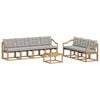 vidaXL Set de canapele de exterior 8 buc.