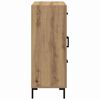vidaXL Bufet stejar artizanal 69.5 x 34 x 90 cm Lemn compozit