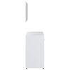 vidaXL Set de mobilier de baie, alb, lemn prelucrat