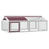 vidaXL Cușcă pentru mișcare cafeniu 200x112,5x74 cm lemn masiv de pin