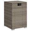 vidaXL Masă mască acoperire rezervor propan gri 40x40x60 cm poliratan