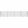 vidaXL Gard plasă de s&acirc;rmă cu bordură, antracit, 2,2x10 m